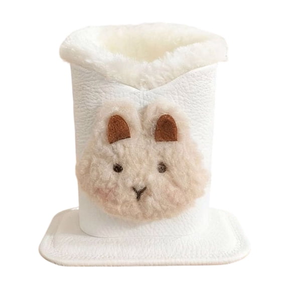 Multi Functional Cartoon Plush Eyeglasses Holder With Pen Storage Eyeglasses Stand for Home And Office Environment