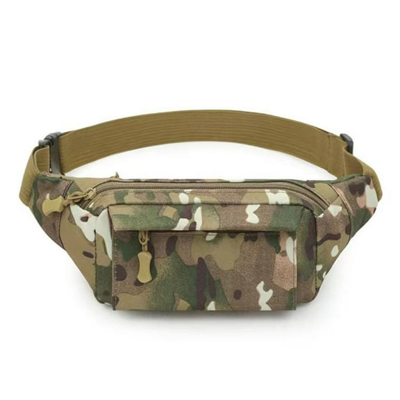 Multi-Functional Chest Pack - Large Capacity Canvas Design, Perfect for Outdoor & Everyday Use, Stylish Camouflage Style