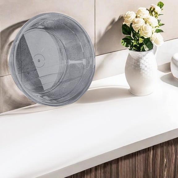 Multi-Functional Clear Plastic Washbasin, Portable Round Thickening Wash Basin, Sturdy Deep Design, for Kitchen Food Prep, Bathroom Face Washing, and Household Cleaning Tasks