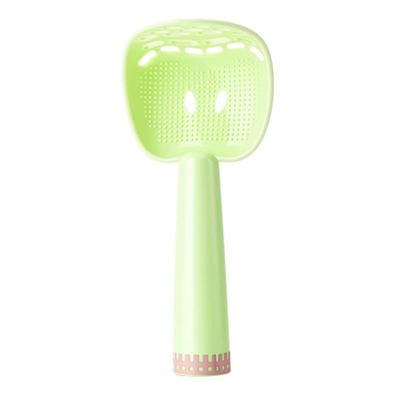 Multi-Functional Cooking Spoon Grass Green Plastic Kitchen Gadget For Stirring Serving Soups