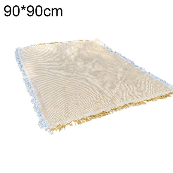 Multi-Functional Cotton Picnic Blanket, Nordic Design, 90x90cm or 90x180cm, Machine Washable