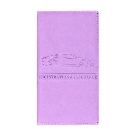Multi-Functional Driver's License & Car Identification Card Holder – Waterproof, Scratch-Resistant Wallet for Vehicle Registration, Insurance, and Business Cards – Ideal for Glove Box Organization