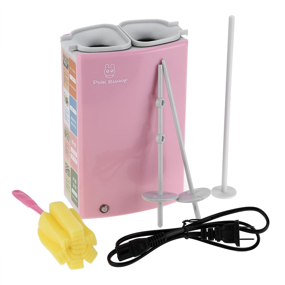 Multi-Functional Dual Roll Maker & Boiler, Perfect for Delicious Eggs, Pink Portable Egg Cooker