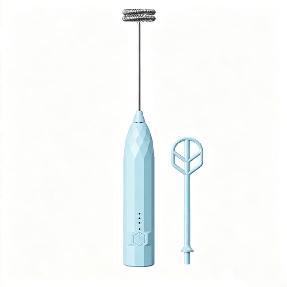 Multi-Functional Electric Egg Beater, Milk Frother & Cream Whipper, 4-in-1 Kitchen Mixing Stick for Coffee & Baking, 1 Piece