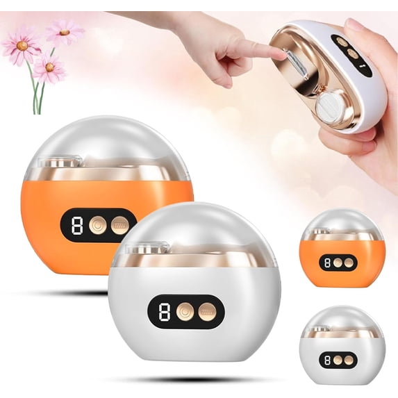 Led Bulbs In House Multi-Functional Electric Nail Trimmer, 3 in 1 Automatic Electric Nail ...