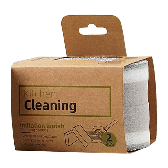 Multi Functional Eraser Sponge, Shower and Tub Scrubber Cleaner for Kitchen, Bathroom and Floor, Angled Scrub Sponge for Household Stain Removal