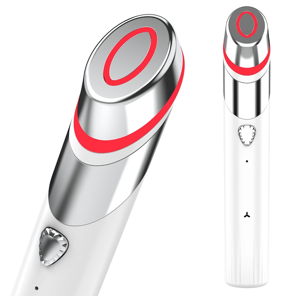 Multi-Functional Facial Wand with Red & Blue Light, High-Frequency Vibration & Gentle Energy Pulses for a Soothing Massage and Enhancing Skincare Absorption