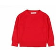 thumbnail image 1 of URMAGIC Todder Kid Little Girl Boy Solid Color Basic Pullover Knit Sweater, 1 of 2
