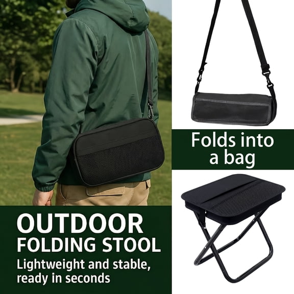 Multi-Functional Folding Adult Camping Chair, 440 Lbs / 200KG Heavy Load Portable Outdoor Seat, Lightweight Sturdy Frame Weather Resistant Fabric, Quick Setup Foldable Beach Hiking Lawn Chair