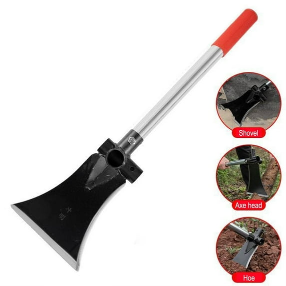 Multi-Functional Garden Sickle ShovelHigh Manganese Steel ToolCuts Weeds Digs Soil Prunes Branches Durable Outdoor Gardening Equipment for Landscaping Tasks