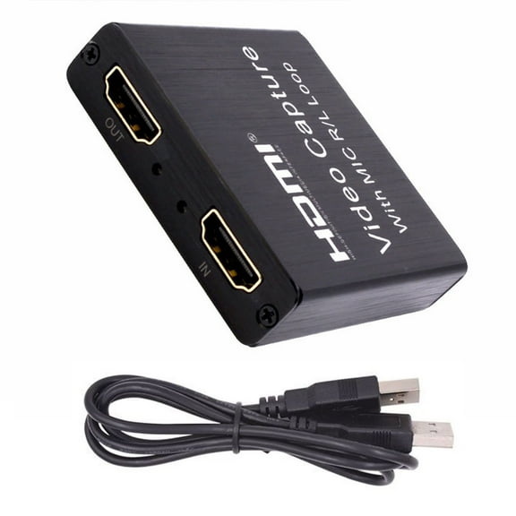 Multi-Functional HDMI Video Capture Card for Teaching, 4K Input, 1080P Output, Stable Transmission, Easy Setup
