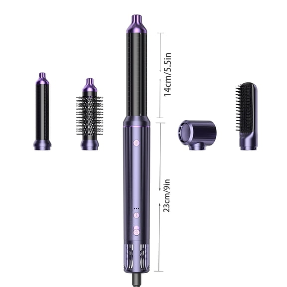 Multi-Functional Hair Styling Tool Kit, 5-in-1 Blow Dryer Brush for Fast Drying, Curling, Smoothing, and Adding Volume, Salon Results at Home