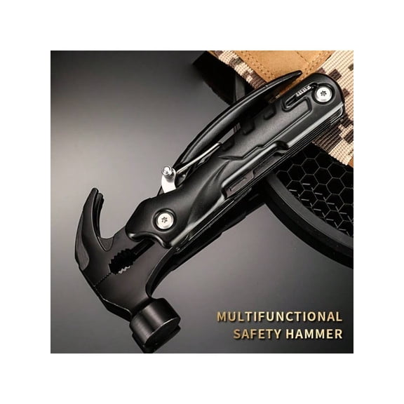 Multi Functional Hammer Pliers Combination Integrated Sheep Horn Hammer, Car Emergency Portable Camping Tool, Household Tool Gift/1pc, Tools For Men