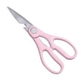 thumbnail image 1 of Multi Functional Heavy Duty Kitchen Scissors Pink Food Grade Stainless Steel Shears For Chicken Meat Bone Cutting, 1 of 9