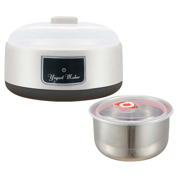 Multi-Functional Homemade Yogurt Maker with Stainless Steel Container for DIY Yogurt and Natto Fermentation, Energy Saving Technology