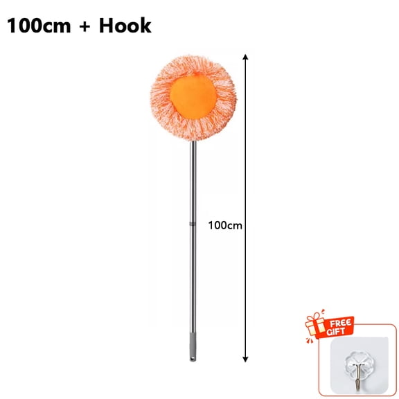 Multi Functional Household Dust Mop Ceiling Dust Remover Floor Scrubber Window Cleaner Car Cleaning Tool Dry And Wet Dual-use