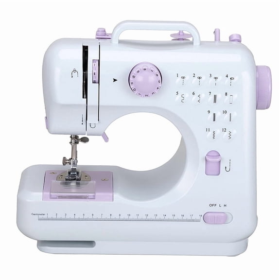 Multi Functional Household Mini Desktop Electric Sewing Machine, Portable Operation, Thick Lock Edge US Plug
