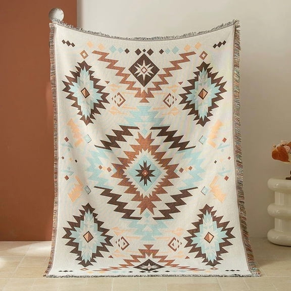 Multi-Functional Jacquard Thread Blanket for Floor, Sofa, Chair, or Wall Decor, Home Decoration & Gift for BirthdayStyle 1