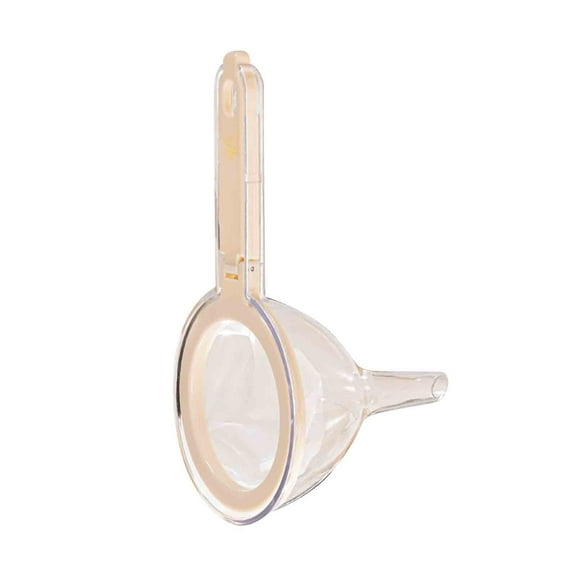 Multi Functional Kitchen Funnel Set | Plastic Oil Filter with 120 Mesh Screen | Insulated Handle | Food Grade Material | Easy Pour, No Drip | Detachable, Wall Mountable, Space-Saving 22x11x5.7cm