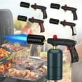 thumbnail image 1 of Multi-Functional Kitchen & Outdoor Butane Torch - Handheld Flamethrower Head for Camping, Baking & Barbecue, Heavy-Duty Cooking Torch, Portable Igniter for Outdoor Meals & Indoor Cooking, A, 1 of 8