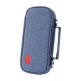 thumbnail image 1 of Multi-Functional Large Capacity Pen Case with Multiple Pockets, Travel Organizer, Reversible Canvas Stationery Storage Bag for Office & Creative Use, 1 of 4