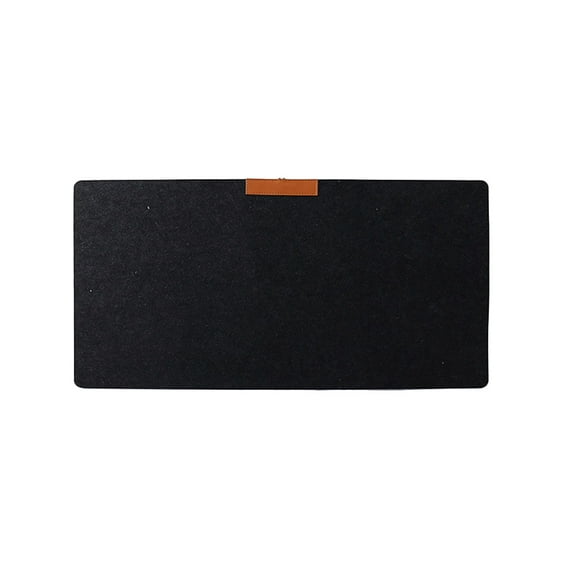 Multi-Functional Large Felt Gaming Mouse Pad Office Desk Laptop Keyboard Mat,Black