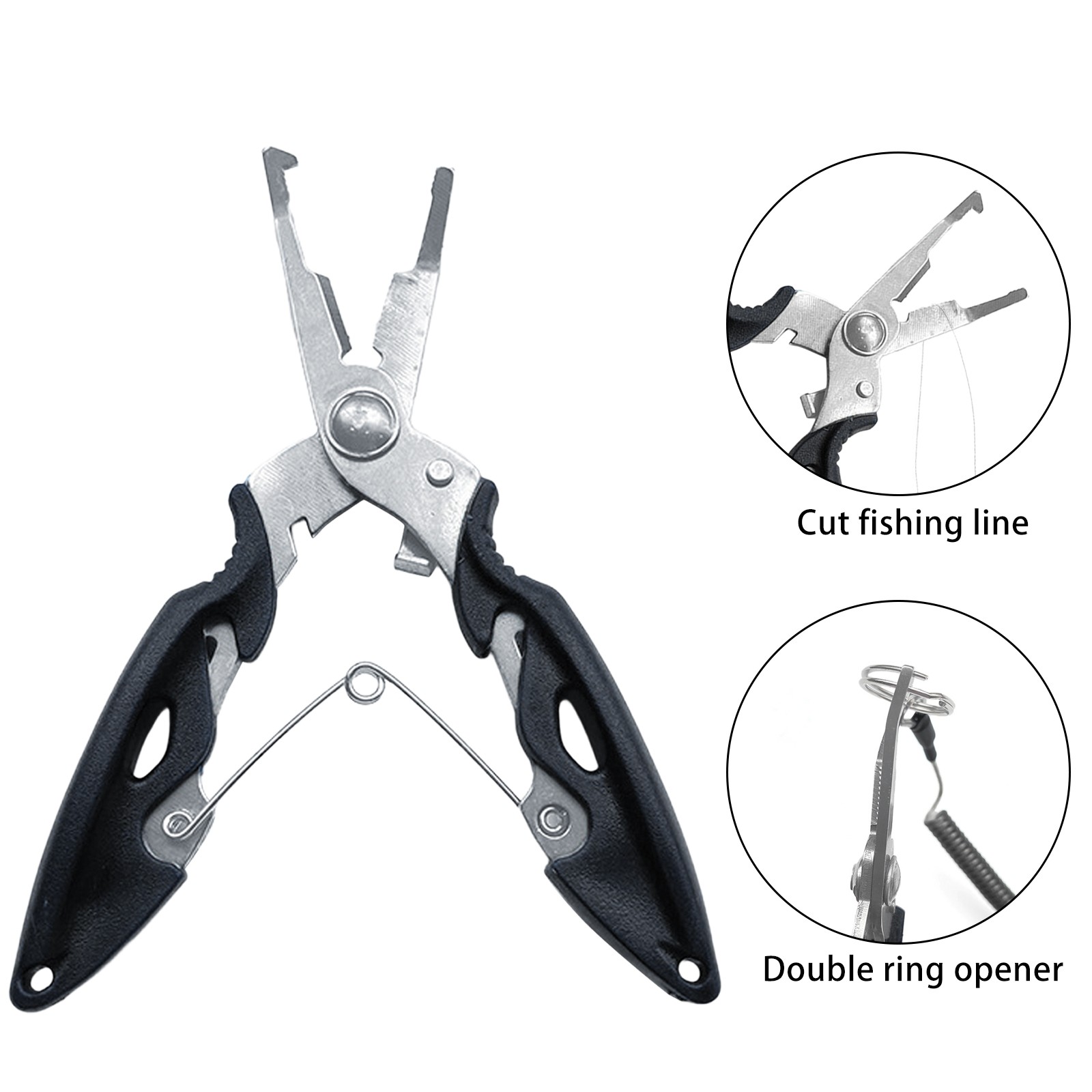 Multi Functional Line Clippers Hook Clippers Fishing Pliers Lightweight