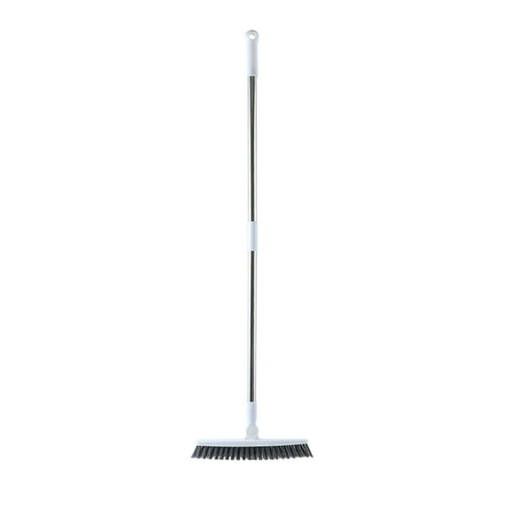 Multi-Functional Long Handle Stiff Bristle Floor & Tile Cleaning Brush for Bathroom, Dead Corner, and Crevice - 1 Pack