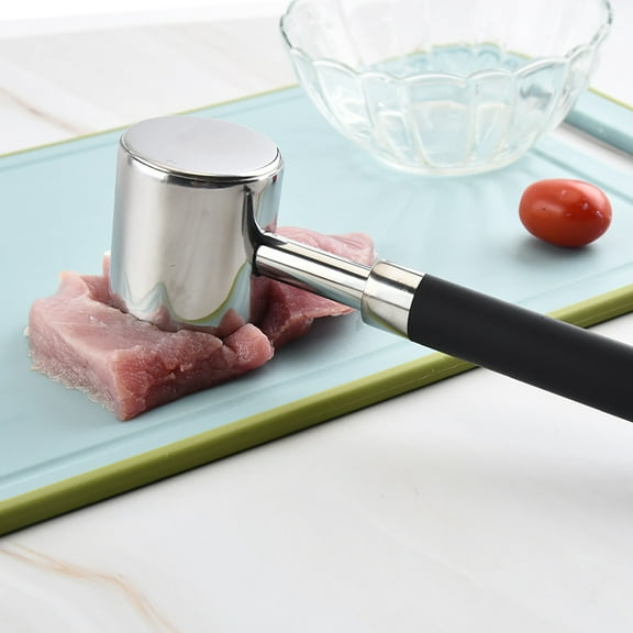Multi-Functional Meat Tenderizer, Kitchen Steak Floss Tool for Perfectly Tender Chicken, Steak and Veal, Easy Grip Non-Slip Handle, Dishwasher Safe Kitchen Gadget