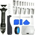 thumbnail image 1 of Multi-Functional Metal Glass Glue Scraper Knife Set Ideal For DIY And Repair, 1 of 10