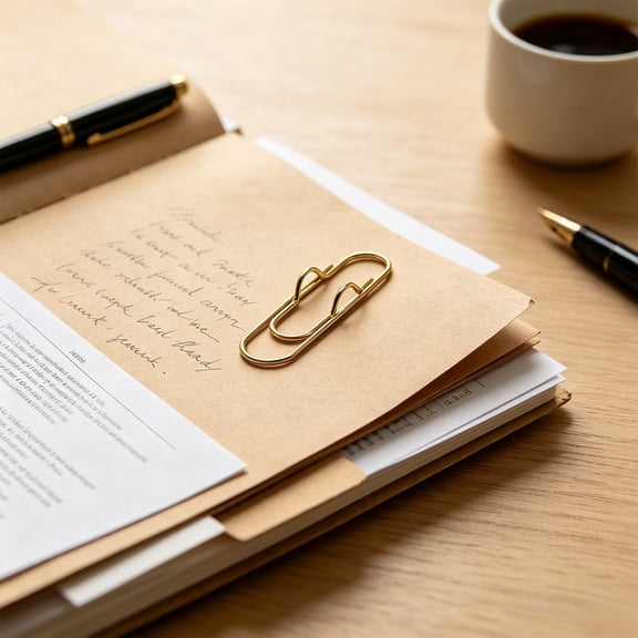 Multi-Functional Metal Pen Clip, Notebook Pen Stand, Portable Pen Buckle for Office Stationery, Paperclip Accessory