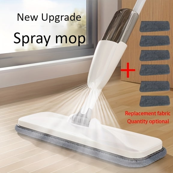 Multi-Functional Microfiber Spray Mop with Washable Pads - Wet/Dry Cleaning for Hardwood, Laminate, Tile & Ceramic Floors in Kitchens, Bathrooms & Living Rooms
