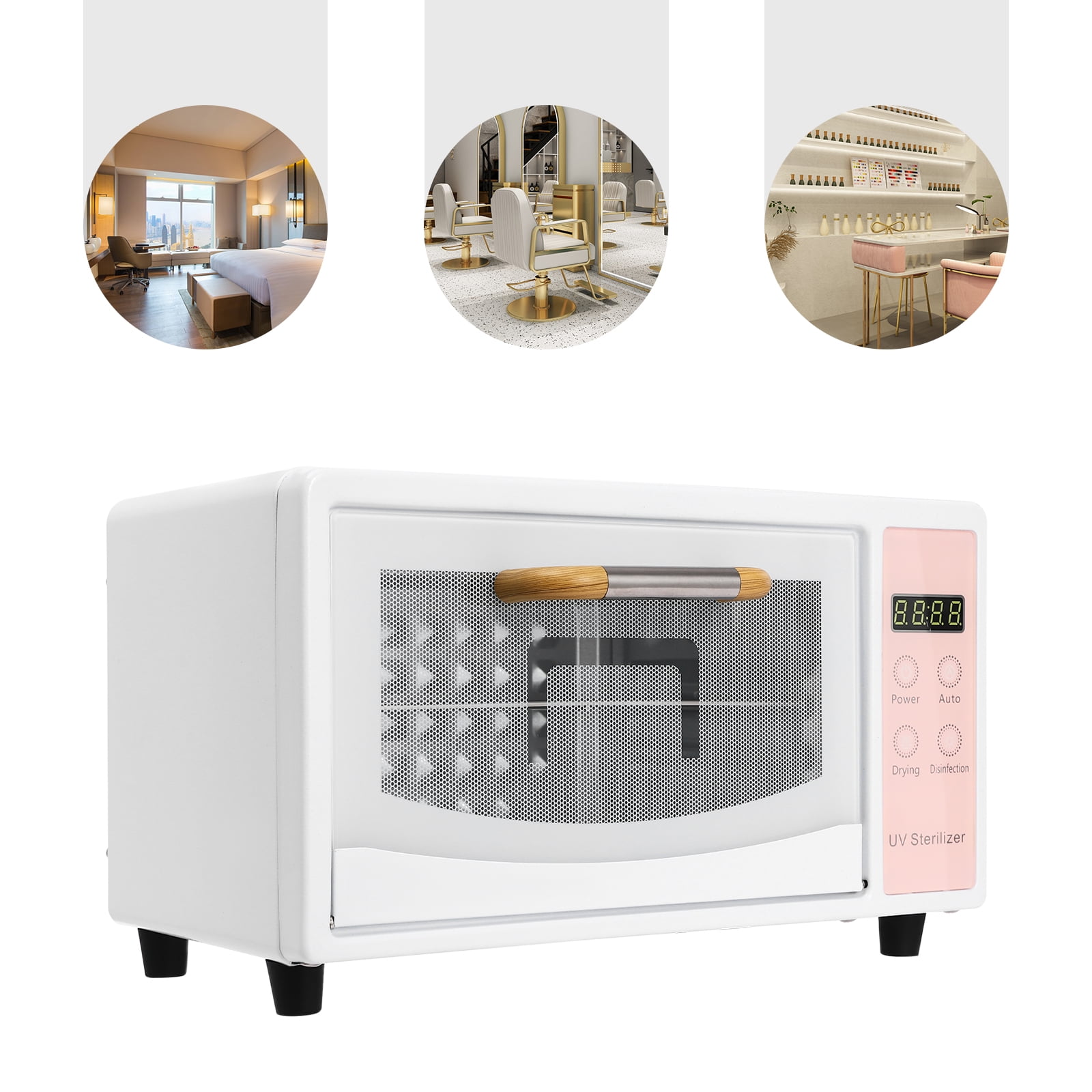 Multi-Functional Nail Care Tools Drying Box Nail Cleaner Box for Barber Tools Dental Tools Towels
