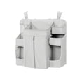 thumbnail image 1 of Multi-Functional Nursery Storage Rack, Washable & Waterproof Diaper Organizer with Multi-Pocket Design, Easy Hanging on Crib Rail, Stylish & Reusable, 1 of 5