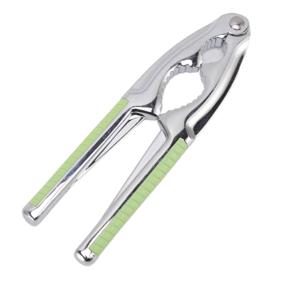 Multi Functional Nut Cracker and Garlic Press Handheld Zinc Alloy Shell Crusher and Peeler Tool