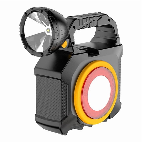 Multi-Functional Outdoor Portable Solar Flashlight USB Rechargeable Built-in Hardware Tools Torch Set