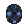 thumbnail image 1 of Multi-Functional Oven Silicone Pot Pad 7.5×9.4in Anti-Slip Heat-Insulating Pad Baking Gloves Heat-Resistant Cotton Layer 1 Pc Argyle Plaid Darkslateblue_2, 1 of 7