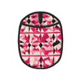 thumbnail image 1 of Multi-Functional Oven Silicone Pot Pad 7.5×9.4in Anti-Slip Heat-Insulating Pad Baking Gloves Heat-Resistant Cotton Layer 1 Pc Hotpink Geometric Patterns_3, 1 of 7
