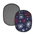 thumbnail image 1 of Multi-Functional Oven Silicone Pot Pad 7.5×9.4in Anti-Slip Heat-Insulating Pad Baking Gloves Heat-Resistant Cotton Layer 2pcs Independence Day Theme Star (14), 1 of 7
