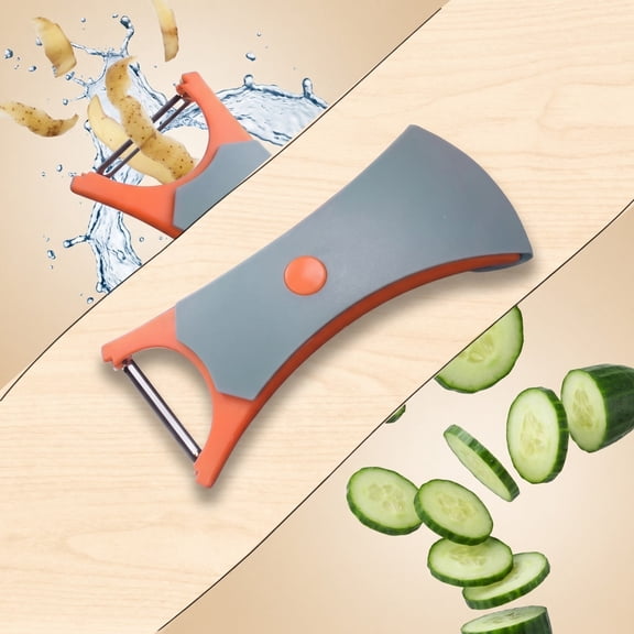 Multi-Functional Peeling & Shredding Knife – Potato Peeler & Fruit Scraper, Ergonomic Grip, Sharp Stainless Steel Blade – Kitchen Essential