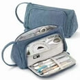 thumbnail image 1 of Multi-Functional Pencil Case in Pink - Large Capacity - Oxford Fabric, 1 of 10