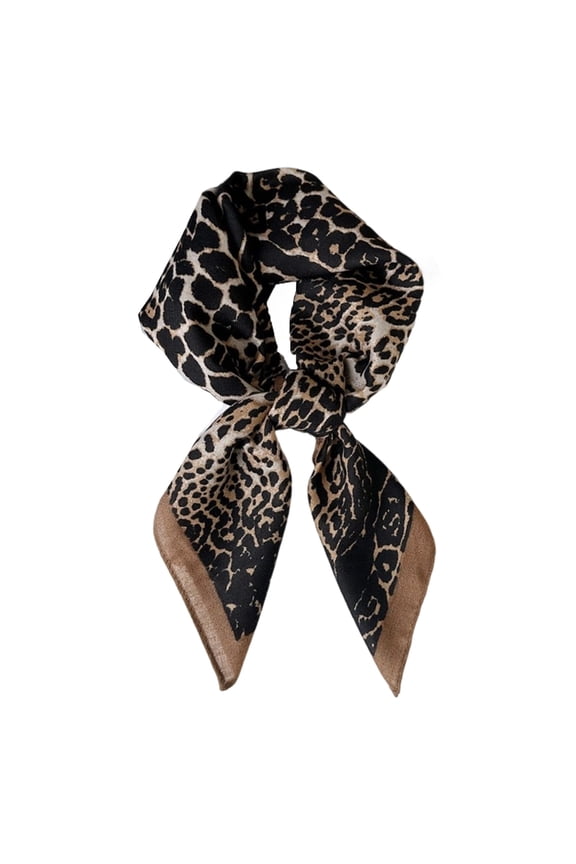 Multi Functional Printed Scarf Hijab Lightweight Simulated Silk Shoulder Wrap For Travel And Daily Wear