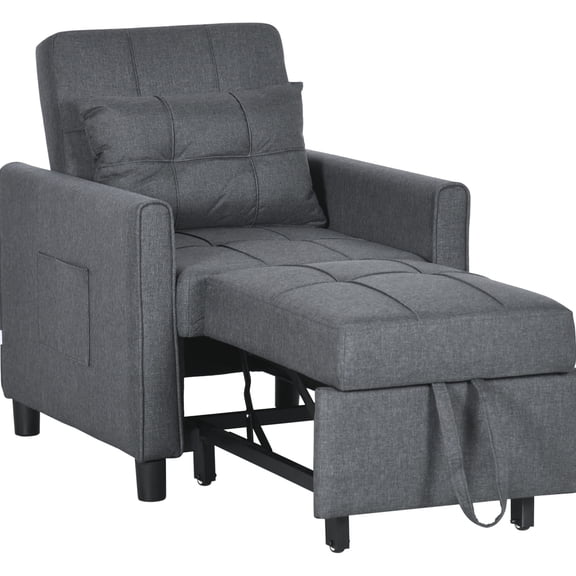 Multi-Functional Pull Out Sleeper, Breathable Polyester - Suitable for Small Spaces, Cozy Nights