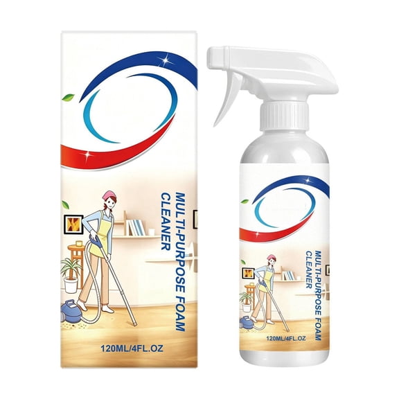 Multi Functional All Purpose Cleaner Dense Foam Wash, Household Cleaning Spray Stubborn Stain Penetrator, Multipurpose Cleaner for Kitchen Bathroom Freshen