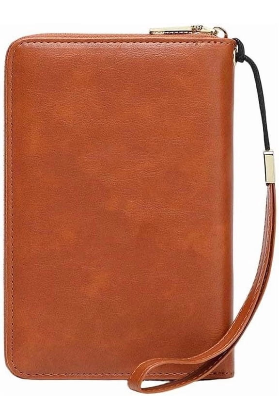 Multi-Functional RFID Passport Wallet with Phone Pocket, RFID Blocking Travel Passport Holder for Women Men, Holds Phones Passports Cash Cards Boarding Passes for Travel (Pink)