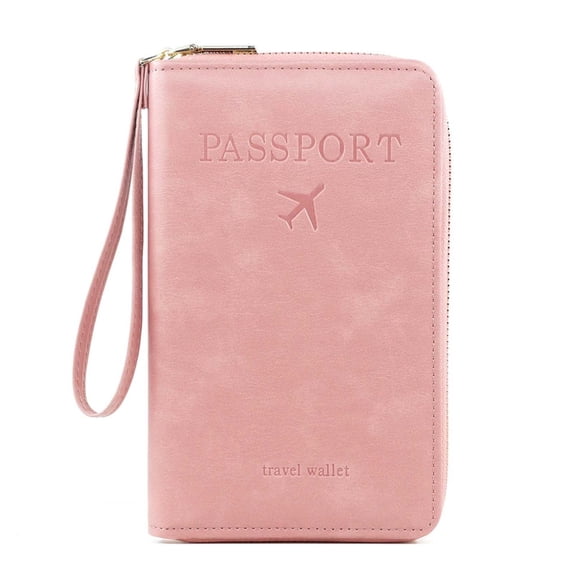 Multi-Functional RFID Passport Wallet with Phone Holder – Organized Storage, Water-Resistant Durable Fabric, Compact and Slim for Travel and Security