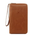thumbnail image 1 of Multi-Functional RFID Passport Wallet with Phone Holder – Organized Storage, Water-Resistant Durable Fabric, Compact and Slim for Travel and Security, 1 of 5
