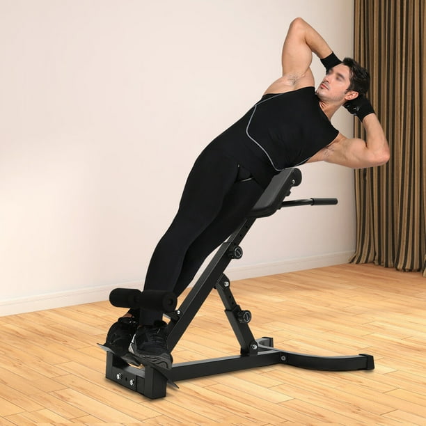 Back hyperextension bench sale