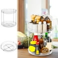 thumbnail image 1 of Multi Functional Rotating Rack Seasoning Organizer Turntable Tray – 360° Rotating Spice Storage Rack for Kitchen Counter, Pantry, Condiments, Easy-Clean Design, 1 of 9