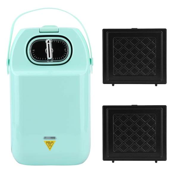 Multi-Functional Sandwich Toaster, Bread Maker & Breakfast Cooking Tool with AU Plug, 220V, Green